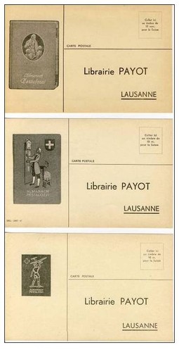 Publicité almanach - publicité,