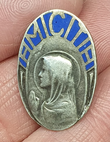 Rare broche médaille - broche,