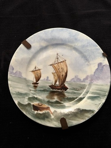Rare assiette faïence - en,