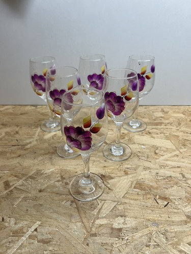Lot verres à - verres, vin