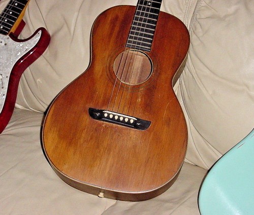 Vintage washburn parlor guitar - parlor,