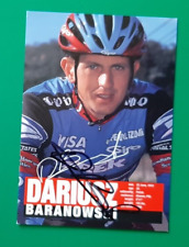 CYCLISME carte cycliste DARIUSZ BARANOWSKI équipe US POSTAL 1998 Signée