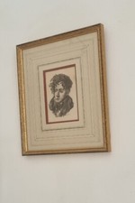 Antique Engraving Portrait
