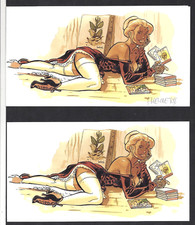 MEYNET - DOUBLE M : MIRABELLE REVEUSE DES AVENTURES DE FANFOUE (N°/Signé)