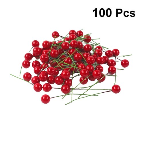 100 pcs fruits factices - fruits,