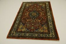 Tapis Oriental Super Sarough Noué À La Main (195 X 134 CM) Neuf