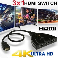 2K 4K 3In 1Out Hdmi Switch Hub