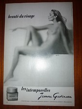 PUBLICITE  COSMETIQUE JEANNE GATINEAU     Advertising