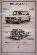 Photo Renault 6 TL 1972 –