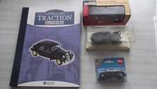 3 CITROËN TRACTION  + LIVRE