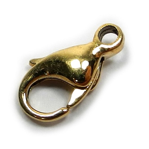 Clasp jaune 18 carats - or,