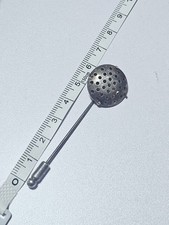 Broche Fibule tamis  argent
