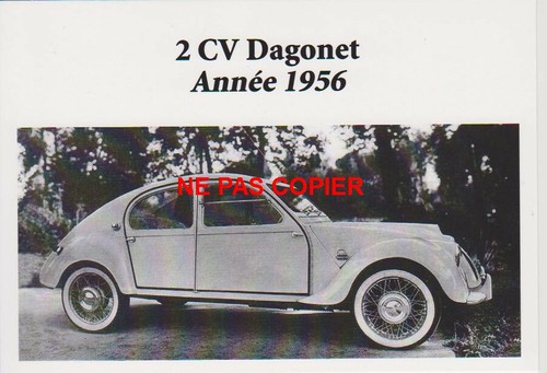 Citroen 2cv cv dagonet - 2cv, 2