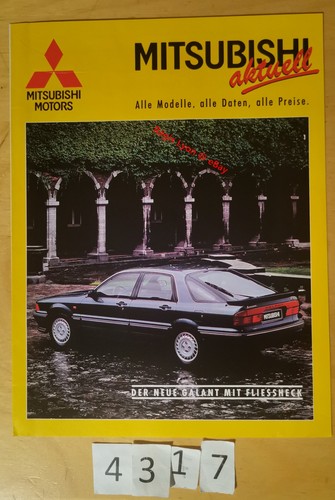 Mitsubishi aktuell gamme - aktuell,