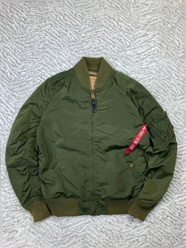 Bomber alpha industries vert - industries,