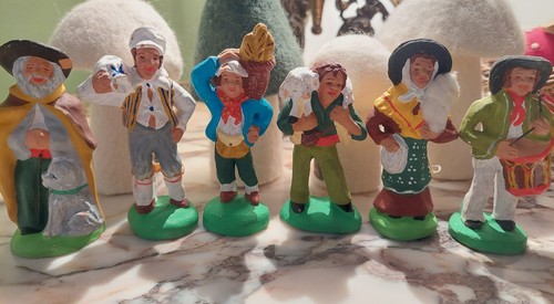 Santons anciens terre - santons,