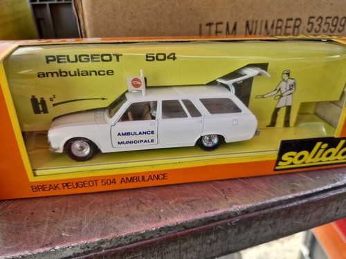 Solido ref peugeot 504 - ,