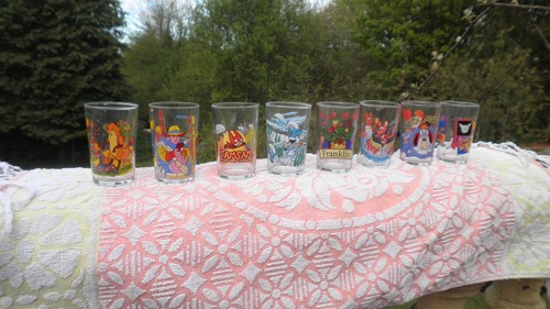 Lot huit enceins - huit, verres