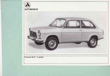 photo de presse / press photo original Autobianchi Primula 65 C 1969