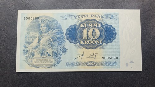 Estonia krooni 2008 unc - estonia,