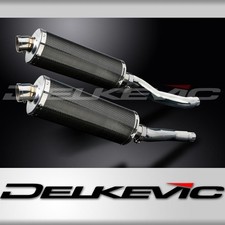 YAMAHA XJ600S XJ600N DIVERSION 1992-2004 Echappement Pot 350mm Ovale Carbone