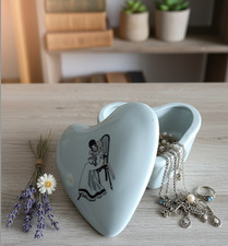 Boîte Cœur en Porcelaine