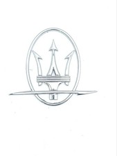 Badge/Emblème Maserati GRAN