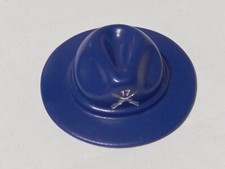 PLAYMOBIL CHAPEAU BLEU OFFICIEL YANKEE NORDISTE UNIONISTE