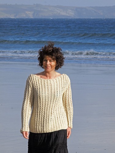 Pull coton egypte beige - coton,