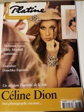 PLATINE n°166 - CELINE DION + MÉGA POSTER - DOROTHÉE - DOUCHKA - EDDY MITCHELL