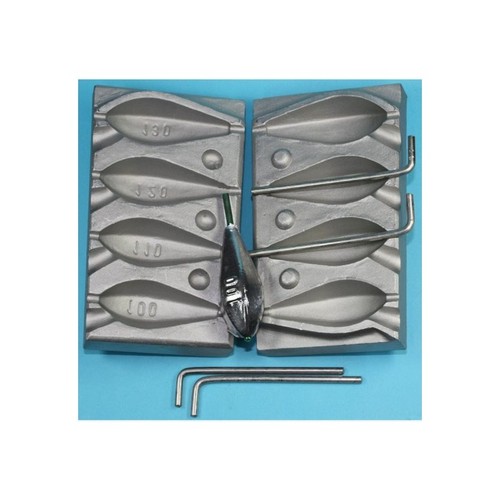 Moule plombs palangre perce - plombs,