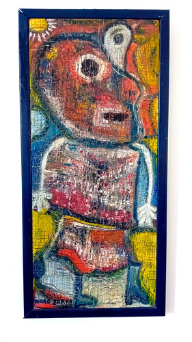 Tableau art brut - tableau,
