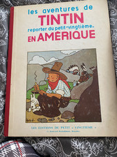 Ancienne BD livre TINTIN EN