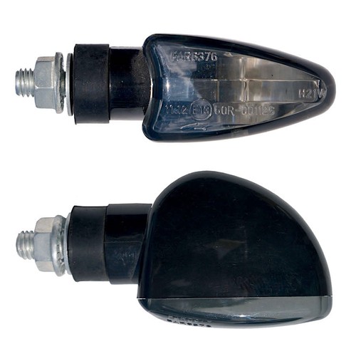 Paire clignotants noir - de,