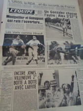 L'Equipe Journal 13/08/1979