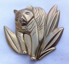 Broche / Pendentif  KENZO - LE TIGRE / TIGER - JUNGLE Pendant/Brooch - Collector