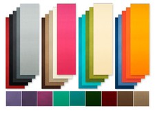 Rideau Panneau Semi-Transparent Soie Sauvage Optique Ca 58x245 CM Flächenvorhang