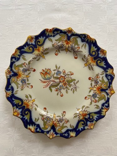 Assiette décorative faïence