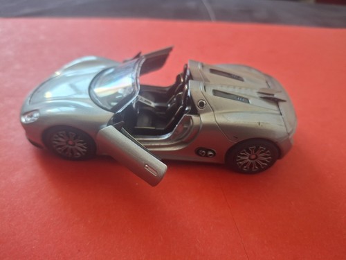 Porsche 918 spyder gris welly - 918,