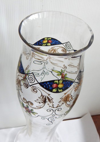 Vase ancien décor - ancien,