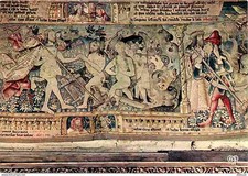 43 - La Chaise Dieu - Eglise Abbatiale Saint Robert - La descente aux Limbes - T