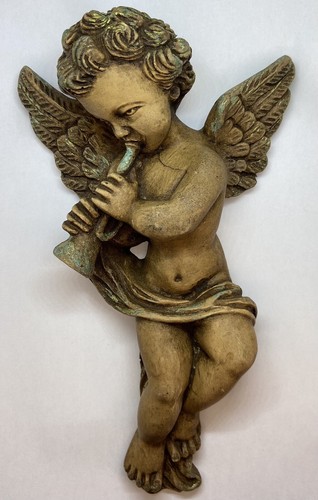 Rare angelot musiciens bois - musiciens,