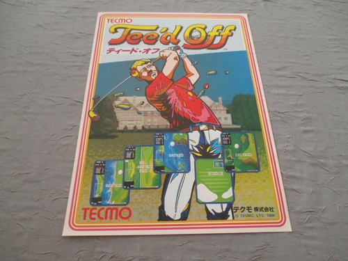 Tee off tecmo - >>,