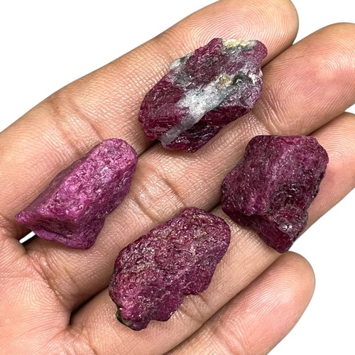 Pièces rubis naturels bruts - pièces,