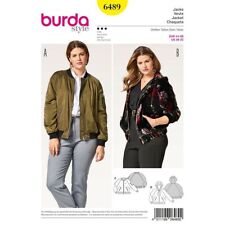Burda 6489 Vestes Femme Plus