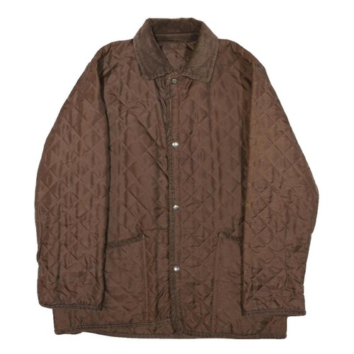 Hommes marron veste matelassé - hommes,