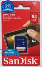 SanDisk 64GB Carte SD SDXC