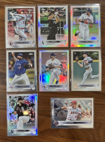 2022 topps chrome singles - topps,