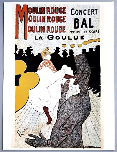 Affiche goulue toulouse - goulue",