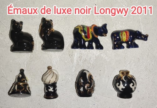 Fèves longwy série - fèves🌞longwy, Émaux